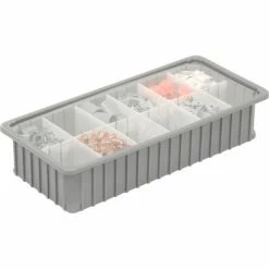 Best Pirce 👏 Dandux Dividable Stackable Plastic Box 50P0224050 - 24"L x 11"W x 5"H, Gray 🔥 21 Best Pirce 👏 Dandux Dividable Stackable Plastic Box 50P0224050 - 24"L x 11"W x 5"H, Gray 🔥 -Containers shop 772060 05