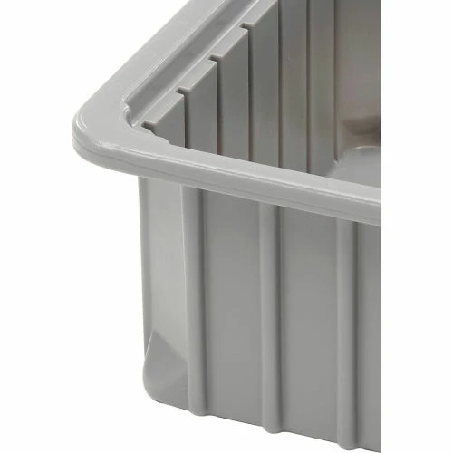 Best Pirce 👏 Dandux Dividable Stackable Plastic Box 50P0224050 - 24"L x 11"W x 5"H, Gray 🔥 9 Best Pirce 👏 Dandux Dividable Stackable Plastic Box 50P0224050 - 24"L x 11"W x 5"H, Gray 🔥 - Image 9