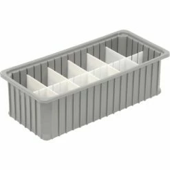 Buy ๐งจ Dandux Dividable Stackable Plastic Box 50P0224070 - 24"L x 11"W x 7"H, Gray ๐ 18 Buy ๐งจ Dandux Dividable Stackable Plastic Box 50P0224070 - 24"L x 11"W x 7"H, Gray ๐ -Containers shop 772064 02