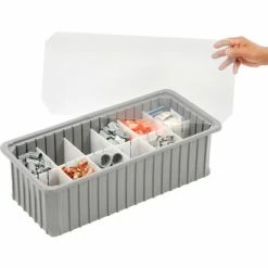 Buy ๐งจ Dandux Dividable Stackable Plastic Box 50P0224070 - 24"L x 11"W x 7"H, Gray ๐ 22 Buy ๐งจ Dandux Dividable Stackable Plastic Box 50P0224070 - 24"L x 11"W x 7"H, Gray ๐ -Containers shop 772064 06