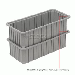 Buy ๐งจ Dandux Dividable Stackable Plastic Box 50P0224070 - 24"L x 11"W x 7"H, Gray ๐ 26 Buy ๐งจ Dandux Dividable Stackable Plastic Box 50P0224070 - 24"L x 11"W x 7"H, Gray ๐ -Containers shop 772064 2wco