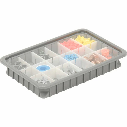 Promo 🎁 Dandux Insert Cover 50B0112LI for Dividable Grid Stackable Box, 16"L x 11"W, Clear - Pkg Qty 6 🎁 4 Promo 🎁 Dandux Insert Cover 50B0112LI for Dividable Grid Stackable Box, 16"L x 11"W, Clear - Pkg Qty 6 🎁 - Image 4