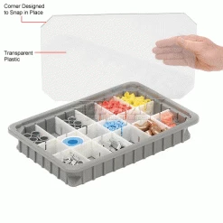 Promo 🎁 Dandux Insert Cover 50B0112LI for Dividable Grid Stackable Box, 16"L x 11"W, Clear - Pkg Qty 6 🎁 10 Promo 🎁 Dandux Insert Cover 50B0112LI for Dividable Grid Stackable Box, 16"L x 11"W, Clear - Pkg Qty 6 🎁 -Containers shop 772082 1wco