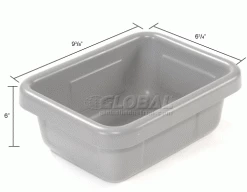 Cheap 👏 Dandux Tote Box without Lid 50P1008060 - 10-3/4"L x 8-1/8"W x 6"H 👏 23 Cheap 👏 Dandux Tote Box without Lid 50P1008060 - 10-3/4"L x 8-1/8"W x 6"H 👏 -Containers shop 772304 dim