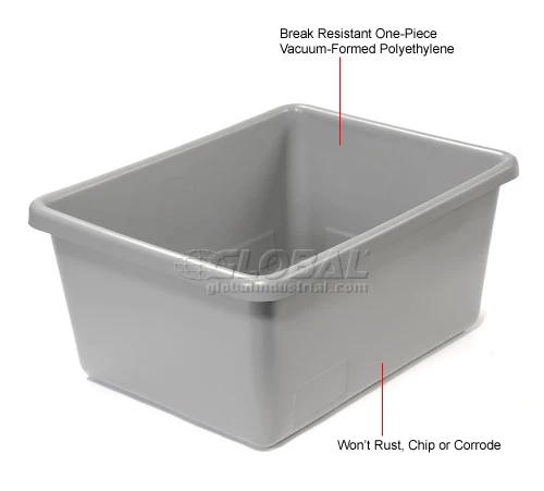 New 🎉 Dandux Tote Box without Lid 50P2452-080 - 25 x 16 x 8 ⌛ 7 New 🎉 Dandux Tote Box without Lid 50P2452-080 - 25 x 16 x 8 ⌛ - Image 7