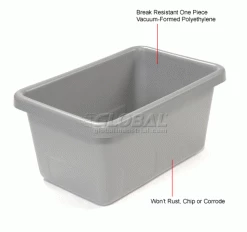 Outlet 🛒 Dandux Tote Box without Lid 50P2116100 - 21-5/8 x 16-5/8 x 10 💯 -Containers shop 772326 1wco