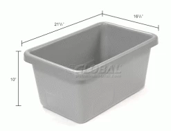 Outlet 🛒 Dandux Tote Box without Lid 50P2116100 - 21-5/8 x 16-5/8 x 10 💯 -Containers shop 772326 dim