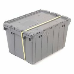 Outlet 👍 Akro-Mils Attached Lid Container 39085GREY - 21-1/2"L x 15"W x 9"H - Pkg Qty 6 🌟 23 Outlet 👍 Akro-Mils Attached Lid Container 39085GREY - 21-1/2"L x 15"W x 9"H - Pkg Qty 6 🌟 -Containers shop 772331 10