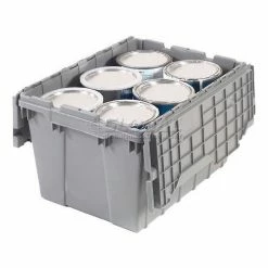 Best Pirce ✔️ Akro-Mils Attached Lid Container 39170GREY - 21-1/2"L x 15'W x 17"H - Pkg Qty 3 ✔️ 24 Best Pirce ✔️ Akro-Mils Attached Lid Container 39170GREY - 21-1/2"L x 15'W x 17"H - Pkg Qty 3 ✔️ -Containers shop 772331 11 2