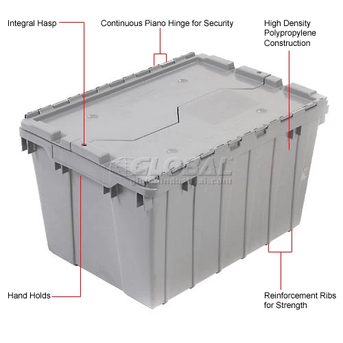 Best reviews of ✨ Akro-Mils Attached Lid Container 39120GREY - 21-1/2"L x 15"W x 12-1/2"H - Pkg Qty 6 ⌛ 17 Best reviews of ✨ Akro-Mils Attached Lid Container 39120GREY - 21-1/2"L x 15"W x 12-1/2"H - Pkg Qty 6 ⌛ - Image 17