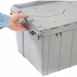 Outlet 👍 Akro-Mils Attached Lid Container 39085GREY - 21-1/2"L x 15"W x 9"H - Pkg Qty 6 🌟 28 Outlet 👍 Akro-Mils Attached Lid Container 39085GREY - 21-1/2"L x 15"W x 9"H - Pkg Qty 6 🌟 -Containers shop 772331 30