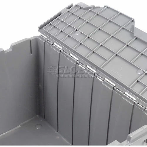 Best Pirce ✔️ Akro-Mils Attached Lid Container 39170GREY - 21-1/2"L x 15'W x 17"H - Pkg Qty 3 ✔️ 11 Best Pirce ✔️ Akro-Mils Attached Lid Container 39170GREY - 21-1/2"L x 15'W x 17"H - Pkg Qty 3 ✔️ - Image 11