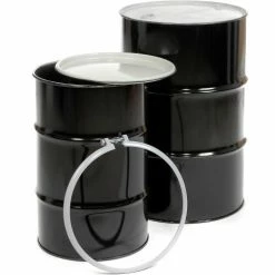Best Pirce ❤️ Global Industrial™ Carbon Steel Drum 30 Gallon Open Head ✔️ -Containers shop 795275 07 2
