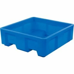 Top 10 ๐ฅ Dandux Forkliftable Single Wall Skid Bulk Container 512168 - 40" x 37" x 38", Blue โญ
