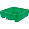 Cheap 🧨 Dandux Forkliftable Single Wall Skid Bulk Container 51-2142GREEN - 48" x 48" x 22", Green 👏