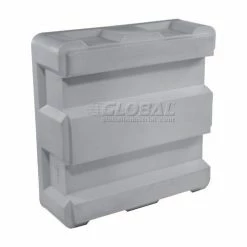 Buy 😉 Dandux Forkliftable Single Wall Skid Bulk Container 51-2143GY - 48" x 48" x 26", Gray 🌟 -Containers shop 809110GY 04