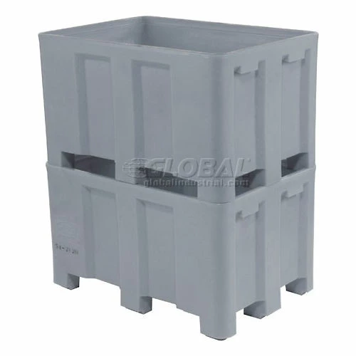 Flash Sale โจ Dandux Forkliftable Double Wall Skid Bulk Container 51-2120A - 36" x 26" x 22", Gray ๐ 5 Flash Sale โจ Dandux Forkliftable Double Wall Skid Bulk Container 51-2120A - 36" x 26" x 22", Gray ๐ - Image 5