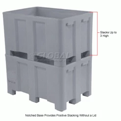 Flash Sale โจ Dandux Forkliftable Double Wall Skid Bulk Container 51-2120A - 36" x 26" x 22", Gray ๐ 23 Flash Sale โจ Dandux Forkliftable Double Wall Skid Bulk Container 51-2120A - 36" x 26" x 22", Gray ๐ -Containers shop 809118GY 3wco
