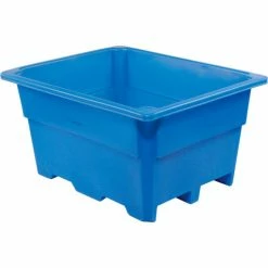 Flash Sale 🥰 Dandux Pallet Container 51-2030U - 52"L x 42"W x 30"H Single Wall, Blue 🤩