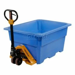 Flash Sale 🥰 Dandux Pallet Container 51-2030U - 52"L x 42"W x 30"H Single Wall, Blue 🤩 -Containers shop 809205BL 09