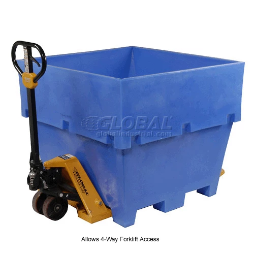 Best Pirce 💯 Dandux Pallet Container 51-2037U - 45"L x 45"W x 39"H Single Wall, Blue 😉 3 Best Pirce 💯 Dandux Pallet Container 51-2037U - 45"L x 45"W x 39"H Single Wall, Blue 😉 - Image 3