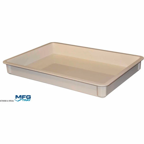 Flash Sale โจ MFG Tray Molded Fiberglass Stacking Cannabis Container 25 3/4" x 17 3/4" x 3" White ๐ 1 Flash Sale โจ MFG Tray Molded Fiberglass Stacking Cannabis Container 25 3/4" x 17 3/4" x 3" White ๐