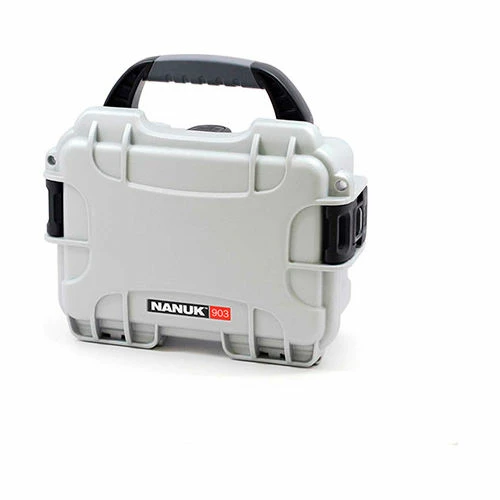 Promo 🤩 Nanuk 903-1005 903 Case w/Foam, 9.1"L x 6.8"W x 3.8"H, Silver ⭐ 2 Promo 🤩 Nanuk 903-1005 903 Case w/Foam, 9.1"L x 6.8"W x 3.8"H, Silver ⭐ - Image 2
