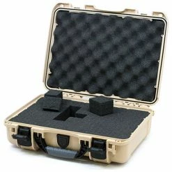 Flash Sale ❤️ Nanuk 910-1000 910 Case w/Foam, 14.3"L x 11.11"W x 4.7"H, Tan ✨