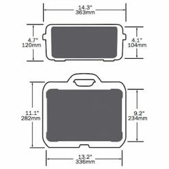 Deals 🛒 Nanuk 910 Series DJI Osmo Case 910-OSM5 with Foam Insert 14-5/16"L x 11-1/8"W x 4-11/16"H Silver 🤩 12 Deals 🛒 Nanuk 910 Series DJI Osmo Case 910-OSM5 with Foam Insert 14-5/16"L x 11-1/8"W x 4-11/16"H Silver 🤩 -Containers shop 910 Dimensions 5