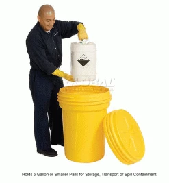 Best Sale 🔥 Eagle Mfg Eagle 1600SL 30 Gallon Lab Pack with Screw Top Lid 😉 -Containers shop 921242 4wco