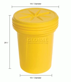 Best Sale 🔥 Eagle Mfg Eagle 1600SL 30 Gallon Lab Pack with Screw Top Lid 😉 -Containers shop 921242 dim