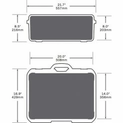 Best deal ✔️ Nanuk 940 Series DJI Ronin M Case 940-RON7 w/ Foam Insert 21-11/16"L x 16-7/8"W x 8-1/2"H Graphite 🎉 -Containers shop 940 Dimensions