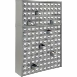 Outlet 🌟 Global Industrial™ Steel Storage Drawer Cabinet - 50 Drawers 36"W x 9"D x 17-3/4"H ✨ -Containers shop 986103 06