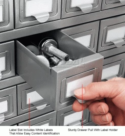 Outlet 🌟 Global Industrial™ Steel Storage Drawer Cabinet - 50 Drawers 36"W x 9"D x 17-3/4"H ✨ -Containers shop 986103 2wco