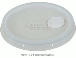 Best deal 🥰 Vestil Tear-Tab Lid & Plastic Spout LID-54-PWST 3½, 5 & 6 Gal Open Head Pails ❤️ -Containers shop 987422 2wco