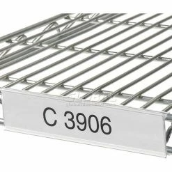 Discount 😉 Nexel® ABM24C-6 Clear Label Holder 24"W x 1-1/4"H With Paper Insert (6 Pc) 💯 -Containers shop ABM12C 03