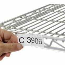 Discount โ๏ธ Aigner Nexel® ABM48C Clear Label Holder 48"W x 1-1/4"H ๐ฏ 7 Discount โ๏ธ Aigner Nexel® ABM48C Clear Label Holder 48"W x 1-1/4"H ๐ฏ -Containers shop ABM12C 04 2