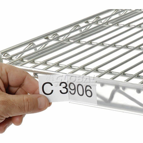 Discount โ๏ธ Aigner Nexel® ABM48C Clear Label Holder 48"W x 1-1/4"H ๐ฏ 4 Discount โ๏ธ Aigner Nexel® ABM48C Clear Label Holder 48"W x 1-1/4"H ๐ฏ - Image 4