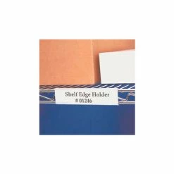 Brand new 🛒 Aigner Wire Shelving Label Holder, 6" x 1-5/16", Clear (25 pcs/pkg) 🔔