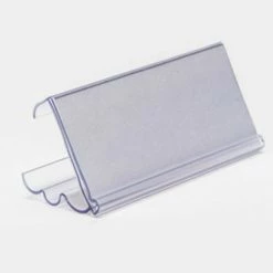 Promo ๐ Angle Vu WireRac Angle-Vu 1-1/4 X 24" Clear Snap-On - Package Qty 6 ๐