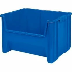 Hot Sale 👏 Akro-Mils® Plastic Stack-N-Store AkroBin® 19-7/8"W x 15-1/4"D x 12-7/16"H, Blue - Pkg Qty 3 😍