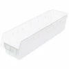Deals 🔔 Akro-Mils ShelfMax® Plastic Nesting Storage Shelf Bin 30094 - 6-5/8"W x 23-5/8"D x 6"H Clear - Pkg Qty 10 👏