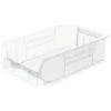 Deals 🔥 Akro-Mils® Super-Size AkroBin® Plastic Stacking Bin, 12-3/8"W x 20"D x 6"H, Clear - Pkg Qty 4 🌟