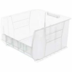 Hot Sale 🌟 Akro-Mils® Super-Size AkroBin® Plastic Stacking Bin, 18-3/8"W x 20"D x 12"H, Clear 🛒