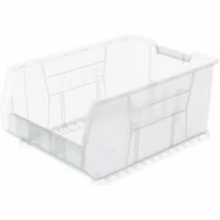 Cheapest 🛒 Akro-Mils® Super-Size AkroBin® Plastic Stacking Bin, 16-1/2"W x 23-7/8"D x 11"H, Clear 🔔