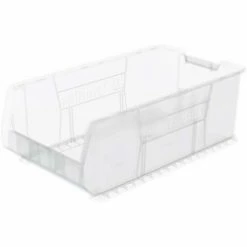 Hot Sale 🎉 Akro-Mils® Super-Size AkroBin® Plastic Stacking Bin, 16-1/2"W x 29-7/8"D x 11"H, Clear ✔️