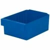 Outlet 💯 Akro-Mils Dividable Akrodrawer 31182 - 8-3/8"W x 11-5/8"D x 4-5/8"H, Blue - Pkg Qty 4 🛒