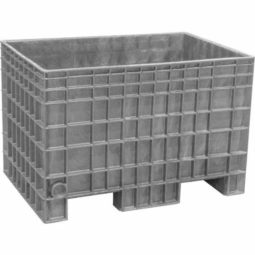 Budget 🥰 Buckhorn BF4229280051000 - 42x29x28 Agricultural Bulk Container-FDA Compliant Light Gray 😉 1 Budget 🥰 Buckhorn BF4229280051000 - 42x29x28 Agricultural Bulk Container-FDA Compliant Light Gray 😉