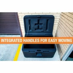 Coupon ⌛ Buyers Products Buyer Products Poly Salt Storage Box 9031105 - 350 Lbs. Capacity 36"L x 24"W x 20"H, Black 👍 8 Coupon ⌛ Buyers Products Buyer Products Poly Salt Storage Box 9031105 - 350 Lbs. Capacity 36"L x 24"W x 20"H, Black 👍 -Containers shop AMZ GalleryImg 9031105 1500x1000 Handles