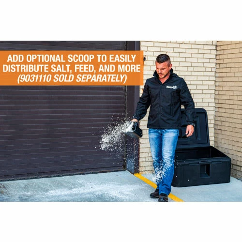 Coupon ⌛ Buyers Products Buyer Products Poly Salt Storage Box 9031105 - 350 Lbs. Capacity 36"L x 24"W x 20"H, Black 👍 5 Coupon ⌛ Buyers Products Buyer Products Poly Salt Storage Box 9031105 - 350 Lbs. Capacity 36"L x 24"W x 20"H, Black 👍 - Image 5